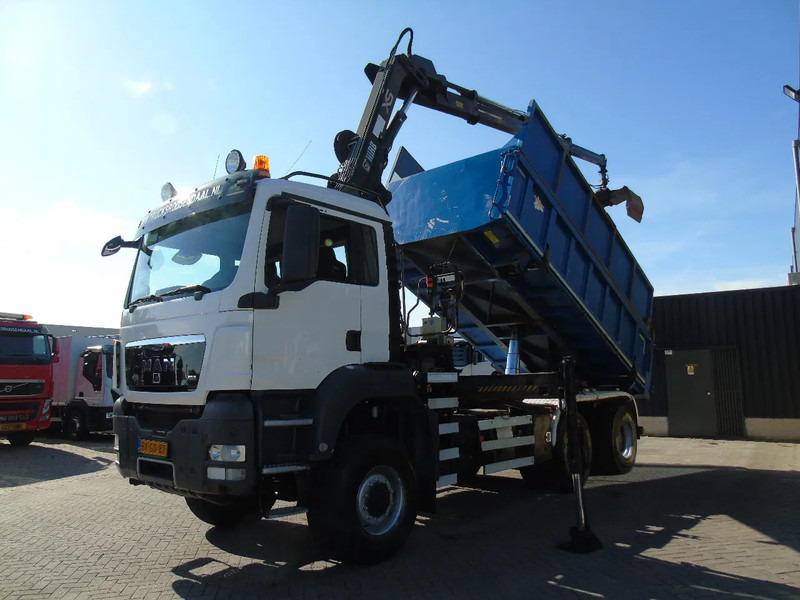 MAN TGS 26.400 + 6x6 + HIAB 166 E3 HIPRO + 3SIDE TIPPER - Tovornjak z dvigalom: slika 3 MAN TGS 26.400 + 6x6 + HIAB 166 E3 HIPRO + 3SIDE TIPPER - Tovornjak z dvigalom: slika 3