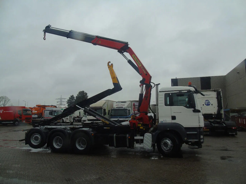 MAN TGS 35.440 + PALFINGER 24500 + 8X4 + EURO 5 + REMOTE - Kotalni prekucni tovornjak, Tovornjak z dvigalom: slika 4 MAN TGS 35.440 + PALFINGER 24500 + 8X4 + EURO 5 + REMOTE - Kotalni prekucni tovornjak, Tovornjak z dvigalom: slika 4