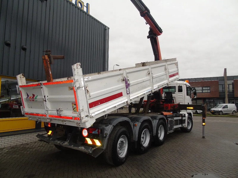 MAN TGS 35.440 + PALFINGER PK23.001eh + 8x4 + tridem steering + euro 5 + REMOTE - Tovornjak prekucnik, Tovornjak z dvigalom: slika 4 MAN TGS 35.440 + PALFINGER PK23.001eh + 8x4 + tridem steering + euro 5 + REMOTE - Tovornjak prekucnik, Tovornjak z dvigalom: slika 4