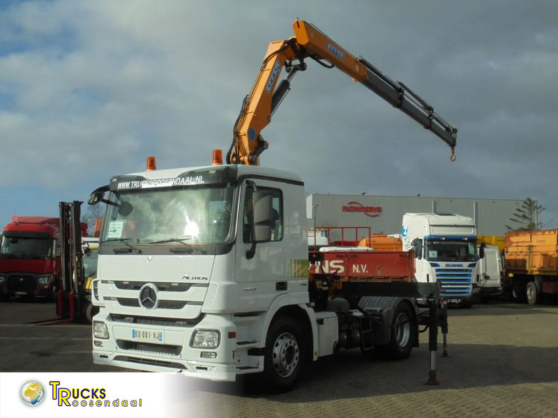 Mercedes-Benz Actros 1846 + Euro 5 + EFFER 250 Crane + REMOTE - Tovornjak z dvigalom: slika 1 Mercedes-Benz Actros 1846 + Euro 5 + EFFER 250 Crane + REMOTE - Tovornjak z dvigalom: slika 1