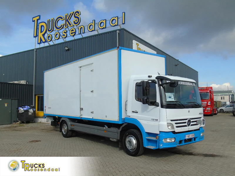 Mercedes-Benz Atego 1218 + euro 5 + lift - Tovornjak zabojnik: slika 1 Mercedes-Benz Atego 1218 + euro 5 + lift - Tovornjak zabojnik: slika 1