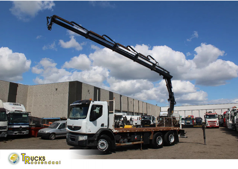 Renault Kerax 370 + HIAB 166-4 HIDRUO + 6X4 + MANUAL + SPRING + REMOTE + EURO 5 + 6X4 - Tovornjak z dvigalom: slika 1 Renault Kerax 370 + HIAB 166-4 HIDRUO + 6X4 + MANUAL + SPRING + REMOTE + EURO 5 + 6X4 - Tovornjak z dvigalom: slika 1