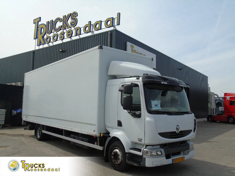 Renault Midlum 220 + euro 5 + MANUAL + lift + 12T - Tovornjak zabojnik: slika 1 Renault Midlum 220 + euro 5 + MANUAL + lift + 12T - Tovornjak zabojnik: slika 1