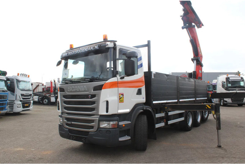 Scania G 480 + PALFINGER 500002EH 6x / JIB 3x + 8x4 STEERING + REMOTE - Tovornjak z dvigalom: slika 3 Scania G 480 + PALFINGER 500002EH 6x / JIB 3x + 8x4 STEERING + REMOTE - Tovornjak z dvigalom: slika 3