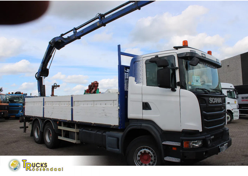 Scania G440 hiab 166-4 hipro + 6x4 + manual + remote - Tovornjak z dvigalom: slika 1 Scania G440 hiab 166-4 hipro + 6x4 + manual + remote - Tovornjak z dvigalom: slika 1