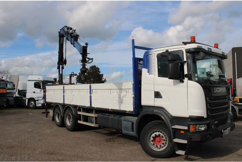 Scania G440 hiab 166-4 hipro + 6x4 + manual + remote - Tovornjak z dvigalom: slika 4 Scania G440 hiab 166-4 hipro + 6x4 + manual + remote - Tovornjak z dvigalom: slika 4