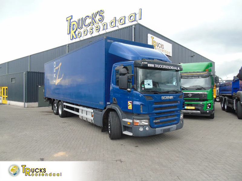 Scania P 270 + 6x2 + manual + 9.85 box - Tovornjak zabojnik: slika 1 Scania P 270 + 6x2 + manual + 9.85 box - Tovornjak zabojnik: slika 1