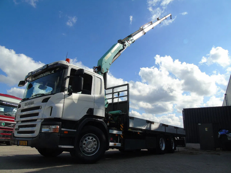 Scania P 380 + PALFINGER PK18.500 5x EXTENTION + 6X2 + STEERING AXLE + REMOTE - Tovornjak z dvigalom: slika 3 Scania P 380 + PALFINGER PK18.500 5x EXTENTION + 6X2 + STEERING AXLE + REMOTE - Tovornjak z dvigalom: slika 3