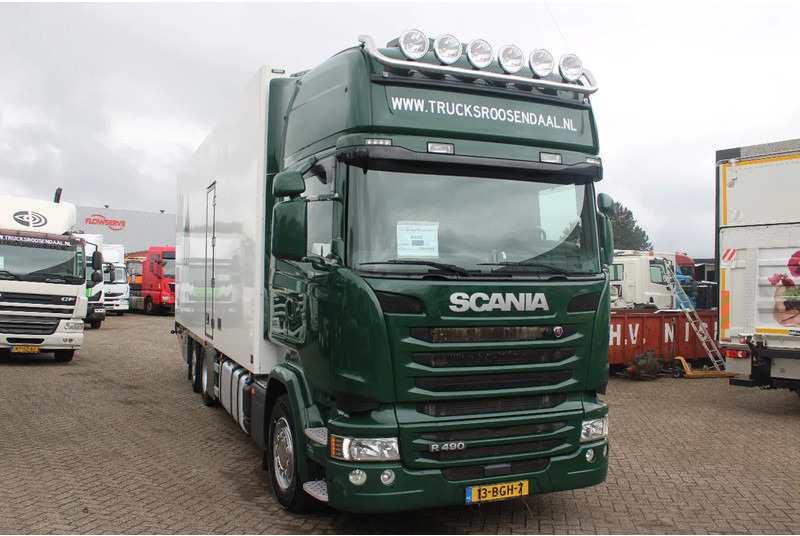 Scania R490 + 6X2 + EURO 6 + heating truck/ flowers FULL OPTION - Tovornjak hladilnik: slika 3 Scania R490 + 6X2 + EURO 6 + heating truck/ flowers FULL OPTION - Tovornjak hladilnik: slika 3