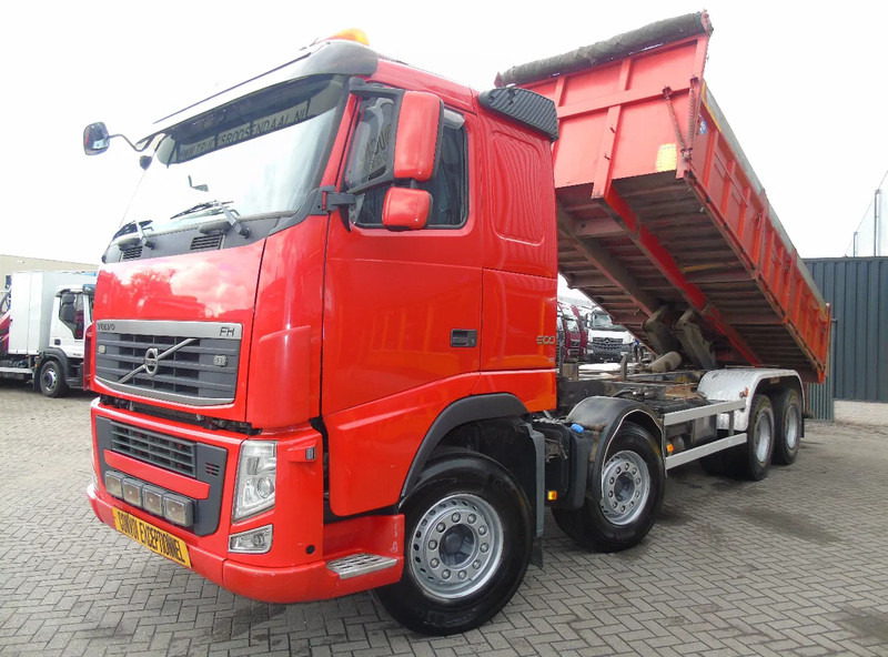 Volvo FH 500 + 8X4 + SPRING + EURO 5 + RETARDER - Tovornjak prekucnik: slika 2 Volvo FH 500 + 8X4 + SPRING + EURO 5 + RETARDER - Tovornjak prekucnik: slika 2