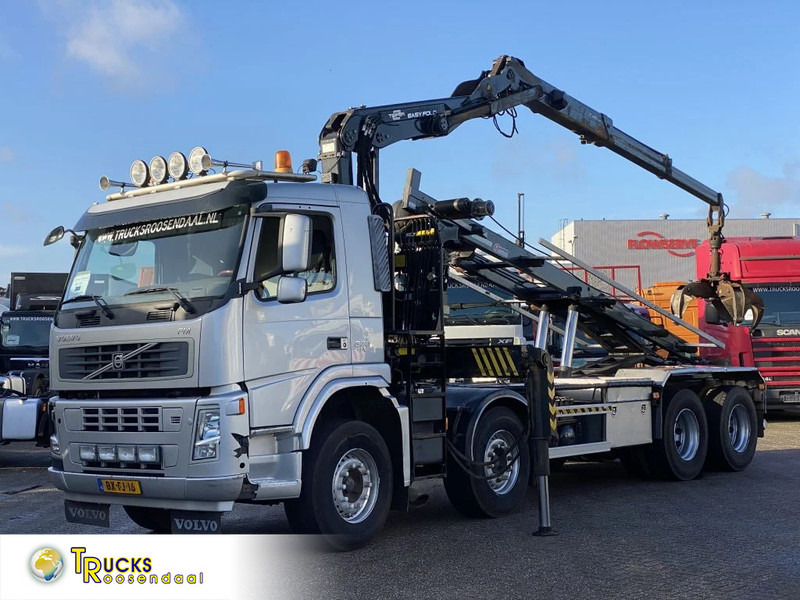Volvo FM 370 + Euro 5 + Palfinger Z-Q170 Crane + 30ton NCH lift + Container system + hoogsta - Tovornjak z dvigalom: slika 1 Volvo FM 370 + Euro 5 + Palfinger Z-Q170 Crane + 30ton NCH lift + Container system + hoogsta - Tovornjak z dvigalom: slika 1