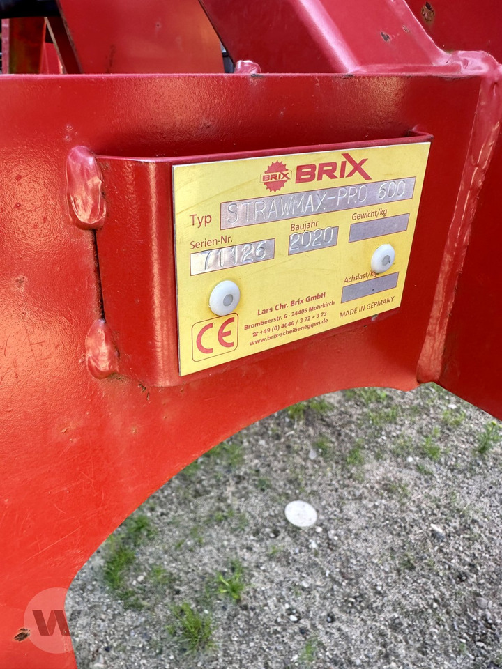 Brix Strawmax-Pro 600 - Česalo: slika 2 Brix Strawmax-Pro 600 - Česalo: slika 2