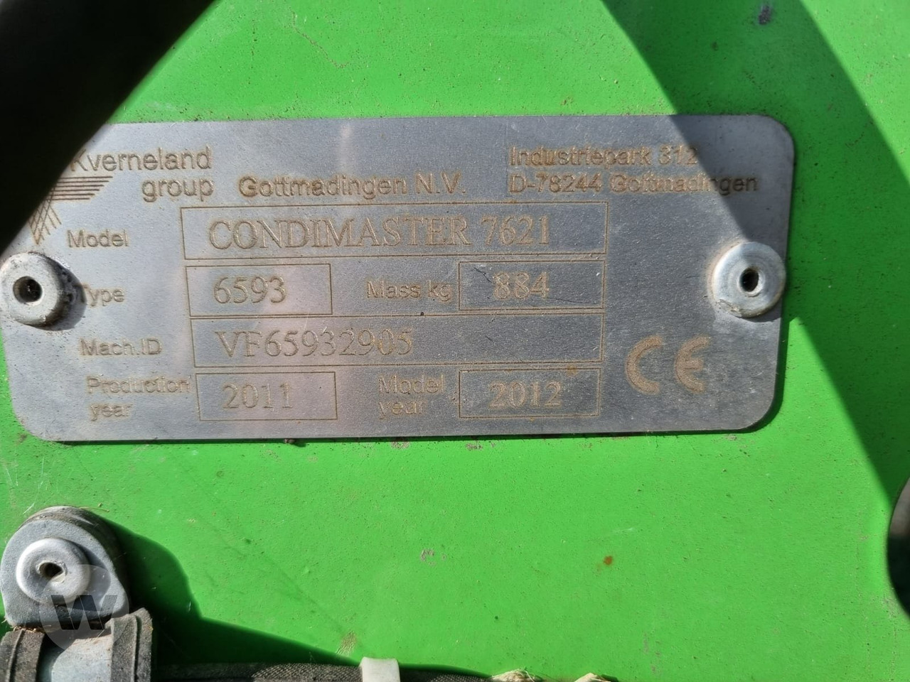 Deutz-Fahr Condimaster 7621 - Obračalnik/ Zgrabljalnik: slika 2 Deutz-Fahr Condimaster 7621 - Obračalnik/ Zgrabljalnik: slika 2