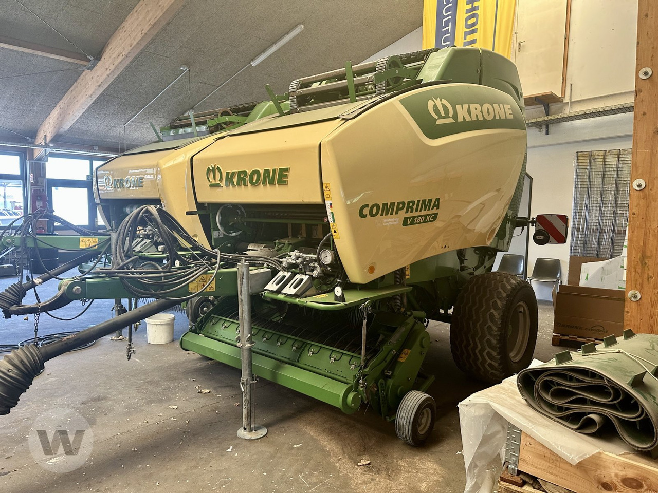 Balirka za okrogle bale Krone Comprima V 180 XC: slika 6 Balirka za okrogle bale Krone Comprima V 180 XC: slika 6