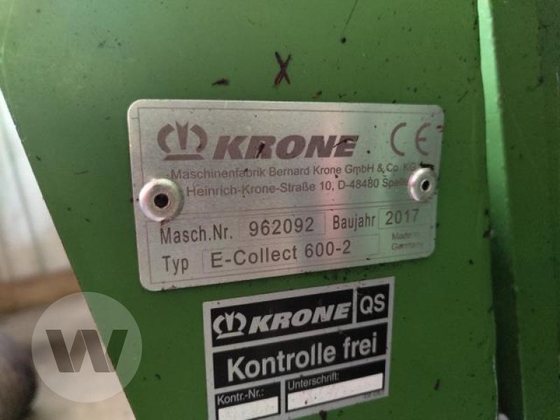 Krone Easy Collect 600 - Kombajn za koruzo: slika 2 Krone Easy Collect 600 - Kombajn za koruzo: slika 2