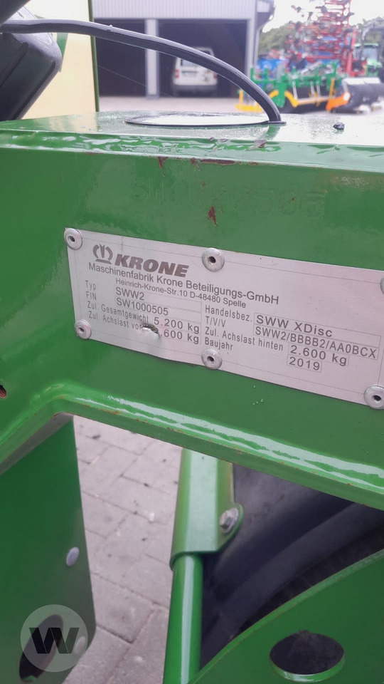 Krone X-Disc 6200 - Kosilnica: slika 5 Krone X-Disc 6200 - Kosilnica: slika 5