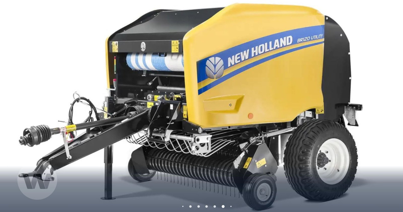 New Holland BR 120 - Balirka za okrogle bale: slika 2 New Holland BR 120 - Balirka za okrogle bale: slika 2