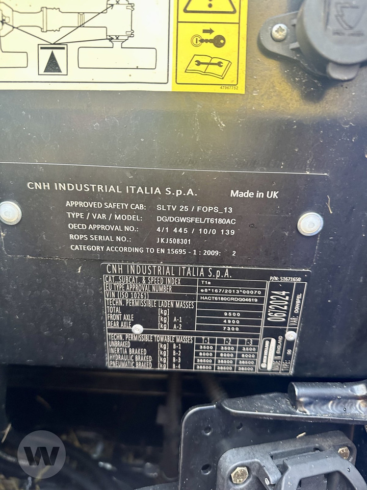 New Holland T6.180 - Traktor: slika 2 New Holland T6.180 - Traktor: slika 2