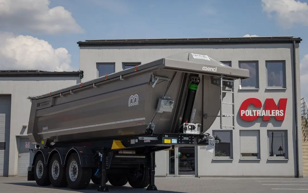Menci Wywrotka stalowa 27m3, Cramaro Elektryczny/Manualny/Boczny // Waga 6000 kg // Hardox HB500 - Kiper polprikolica: slika 2 Menci Wywrotka stalowa 27m3, Cramaro Elektryczny/Manualny/Boczny // Waga 6000 kg // Hardox HB500 - Kiper polprikolica: slika 2
