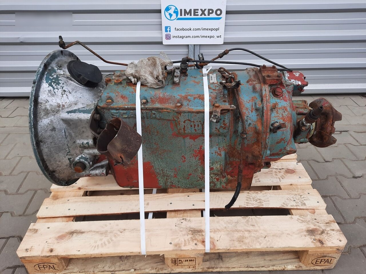 SCANIA GEARBOX / GR 870 GR870 / WORLDWIDE DELIVERY - Menjalnik za Tovornjak: slika 1 SCANIA GEARBOX / GR 870 GR870 / WORLDWIDE DELIVERY - Menjalnik za Tovornjak: slika 1