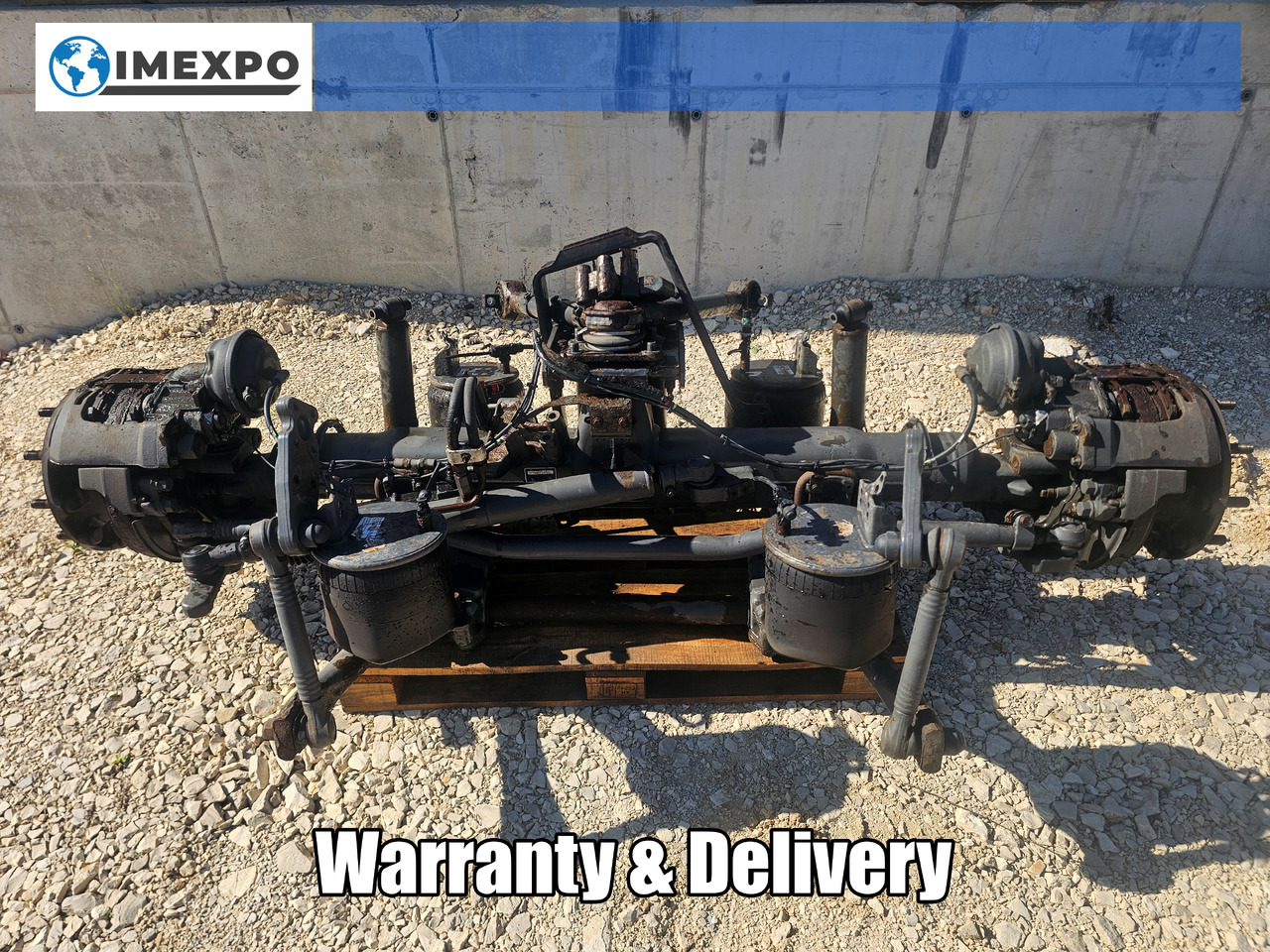 VOLVO FH FM / LIFT & STEERING AXLE / 6x2 / COMPLETE - Zadnja os: slika 1 VOLVO FH FM / LIFT & STEERING AXLE / 6x2 / COMPLETE - Zadnja os: slika 1