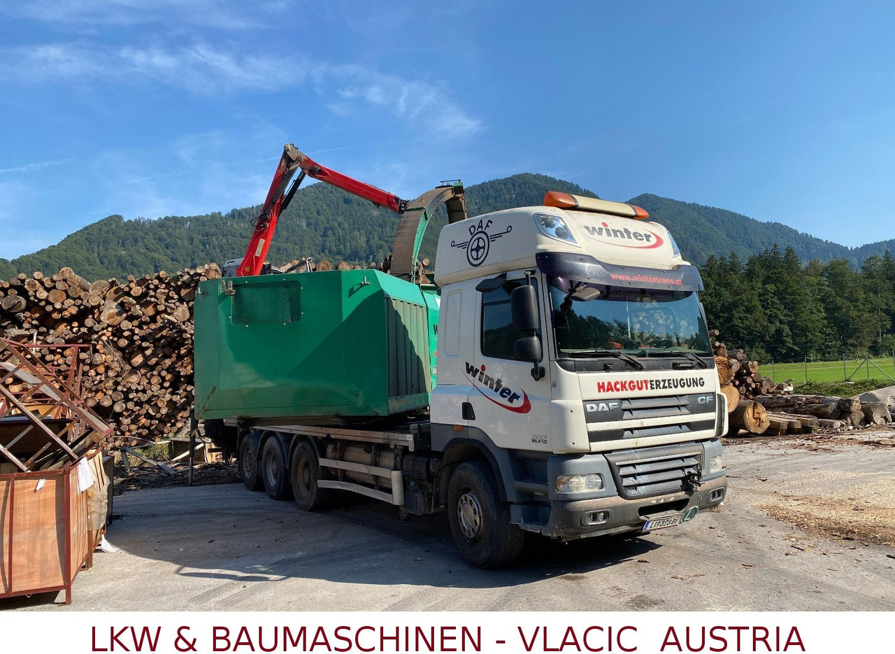 DAF CF85 Holzhackmaschine JENZ HEM 700 - Tovornjak za prevoz lesa: slika 2 DAF CF85 Holzhackmaschine JENZ HEM 700 - Tovornjak za prevoz lesa: slika 2
