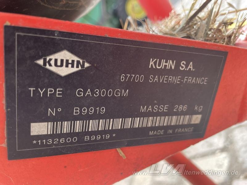 Kuhn GA300 GM - Obračalnik/ Zgrabljalnik: slika 5 Kuhn GA300 GM - Obračalnik/ Zgrabljalnik: slika 5
