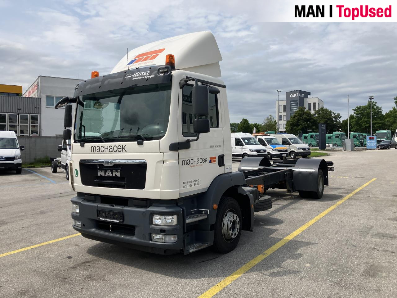 MAN TGM 12.290 4X2 LL - Tovornjak-šasija: slika 1 MAN TGM 12.290 4X2 LL - Tovornjak-šasija: slika 1