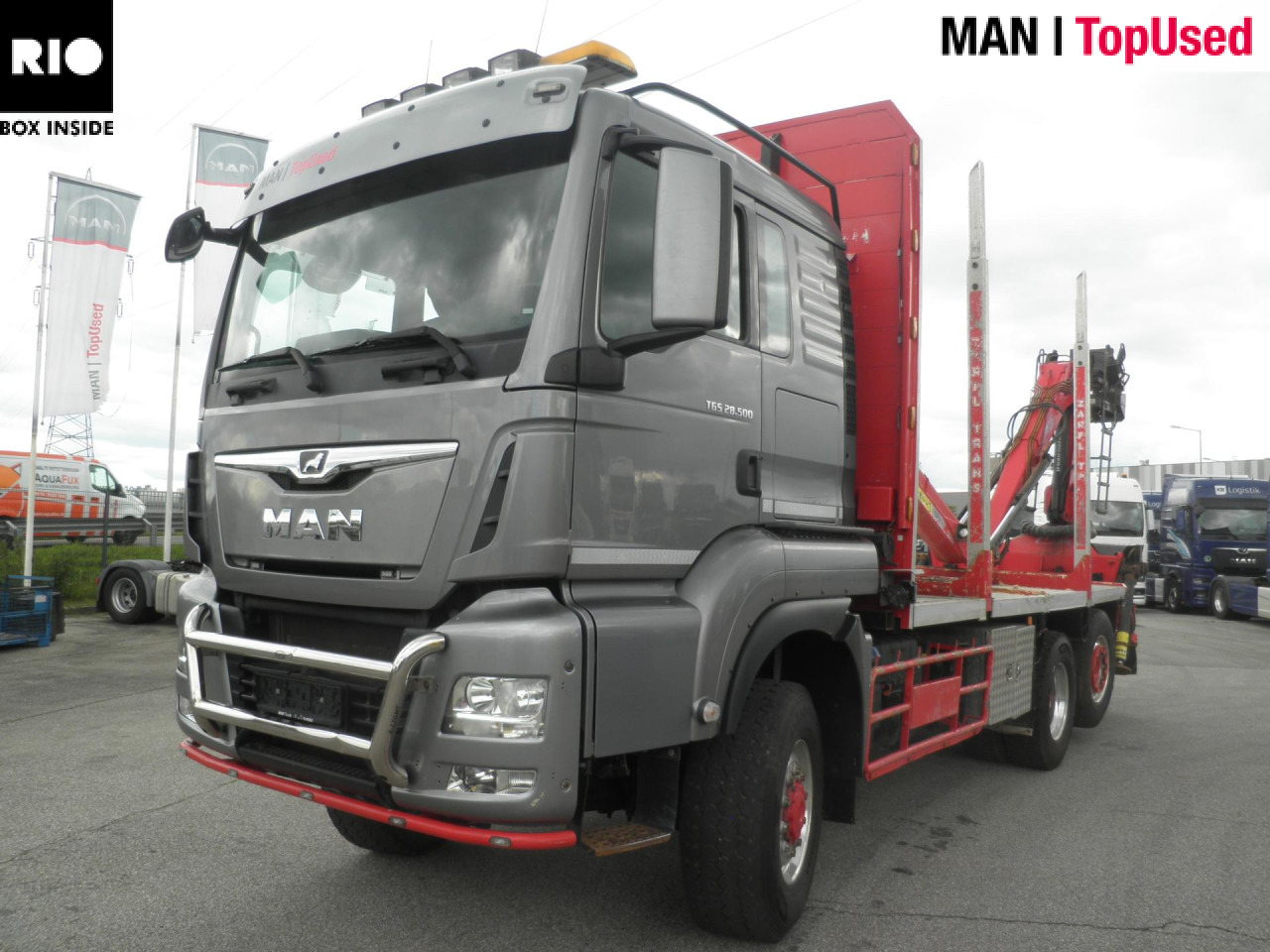MAN TGS 28.500 6X4-4 BL - Tovornjak za prevoz lesa: slika 1 MAN TGS 28.500 6X4-4 BL - Tovornjak za prevoz lesa: slika 1