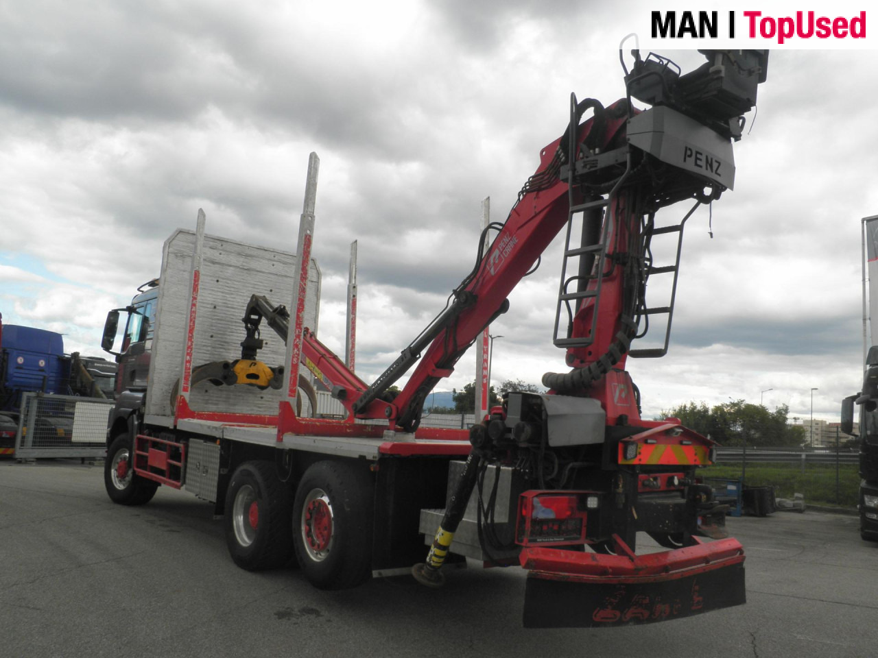 Tovornjak za prevoz lesa MAN TGS 28.500 6X4-4 BL: slika 12