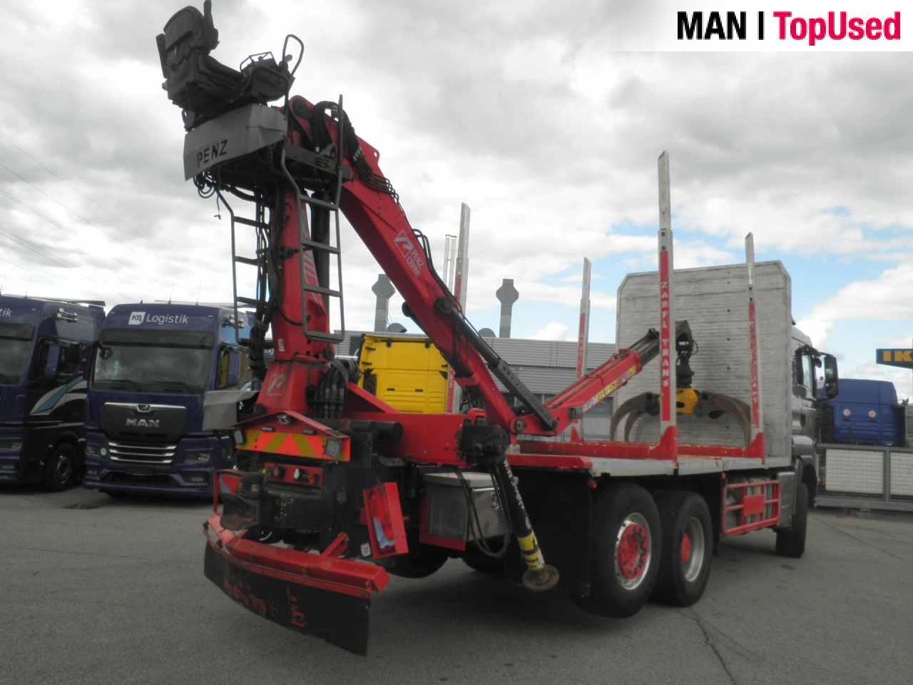 Tovornjak za prevoz lesa MAN TGS 28.500 6X4-4 BL: slika 11