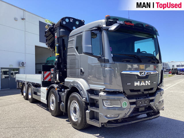 Tovornjak s kesonom, Tovornjak z dvigalom MAN TGS 35.510 8x4 BL CH HIAB X-HiPro 858 E 8: slika 10