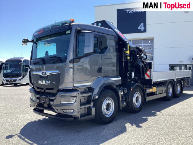 Tovornjak s kesonom, Tovornjak z dvigalom MAN TGS 35.510 8x4 BL CH HIAB X-HiPro 858 E 8: slika 8