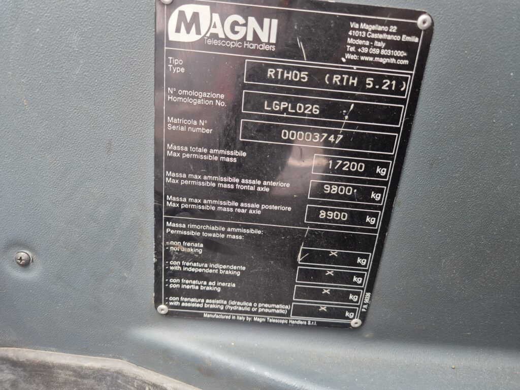 Teleskopski viličar MAGNI RTH 5.21 D/D: slika 17