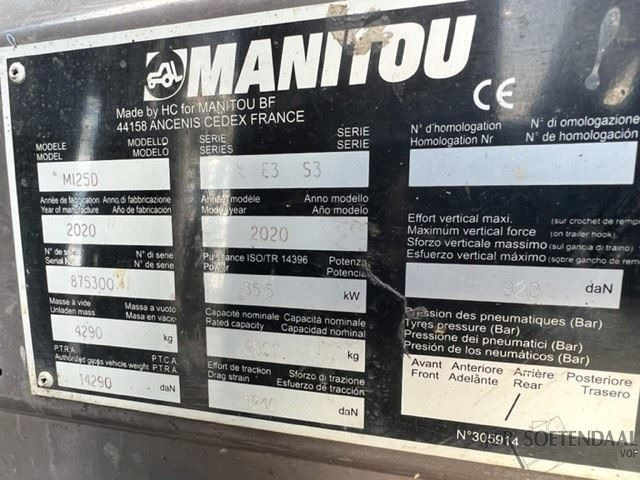 Diesel viličar MANITOU MI25D: slika 7