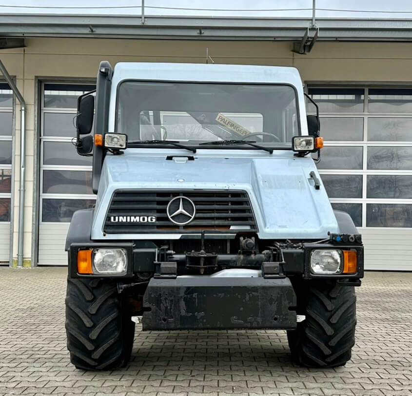 Unimog 130 - U130 418 74426 mit Kran und Winde Mer - Tovornjak prekucnik: slika 2 Unimog 130 - U130 418 74426 mit Kran und Winde Mer - Tovornjak prekucnik: slika 2