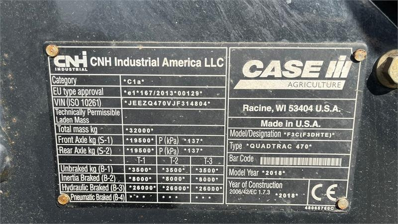 Case IH Quadtrac 470 CVX, med brede bånd og evt med komple - Traktor: slika 2 Case IH Quadtrac 470 CVX, med brede bånd og evt med komple - Traktor: slika 2