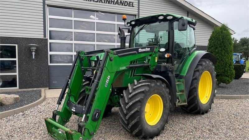 John Deere 6115R Med frontlæsser og krybegear - Traktor: slika 2 John Deere 6115R Med frontlæsser og krybegear - Traktor: slika 2