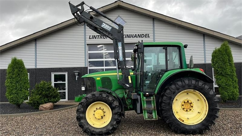 John Deere 6620 AP Med frontlæsser. - Traktor: slika 1 John Deere 6620 AP Med frontlæsser. - Traktor: slika 1