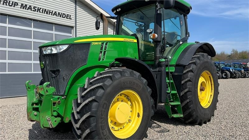 John Deere 7280R Næsten nye dæk, Autopower og frontlift - Traktor: slika 1 John Deere 7280R Næsten nye dæk, Autopower og frontlift - Traktor: slika 1