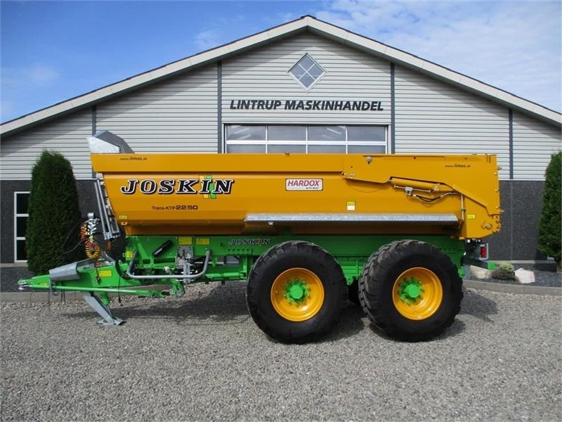 Joskin Trans - KTP 22/50 PRO-MODEL med drejbar aksel og m - Kmetijska kiper prikolica/ Demper: slika 1 Joskin Trans - KTP 22/50 PRO-MODEL med drejbar aksel og m - Kmetijska kiper prikolica/ Demper: slika 1