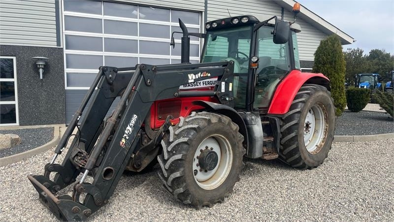 Massey Ferguson 6480 Dyna 4 Med frontlift og frontlæsser - Traktor: slika 2 Massey Ferguson 6480 Dyna 4 Med frontlift og frontlæsser - Traktor: slika 2