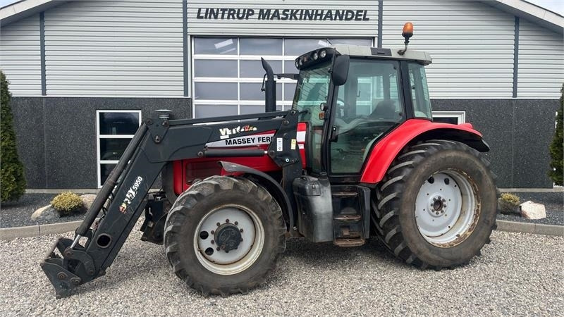 Massey Ferguson 6480 Dyna 4 Med frontlift og frontlæsser - Traktor: slika 1 Massey Ferguson 6480 Dyna 4 Med frontlift og frontlæsser - Traktor: slika 1