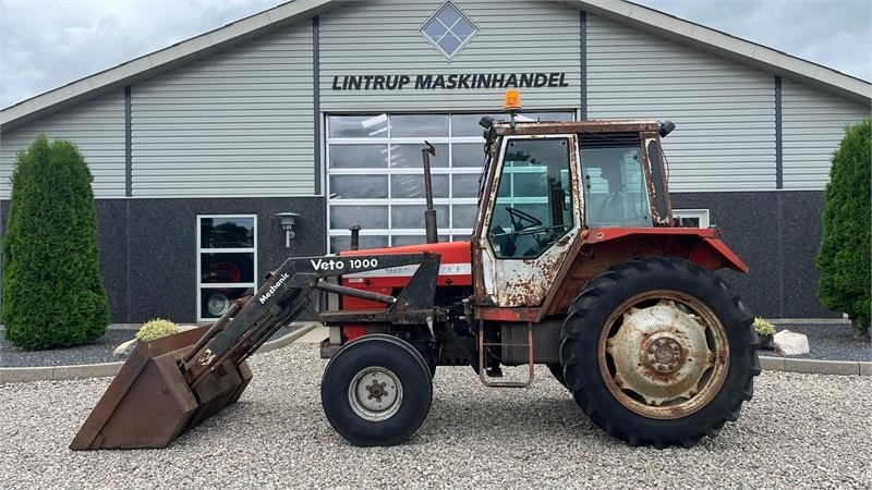 Massey Ferguson 690 Speedshift med frontlæsser - Traktor: slika 1 Massey Ferguson 690 Speedshift med frontlæsser - Traktor: slika 1