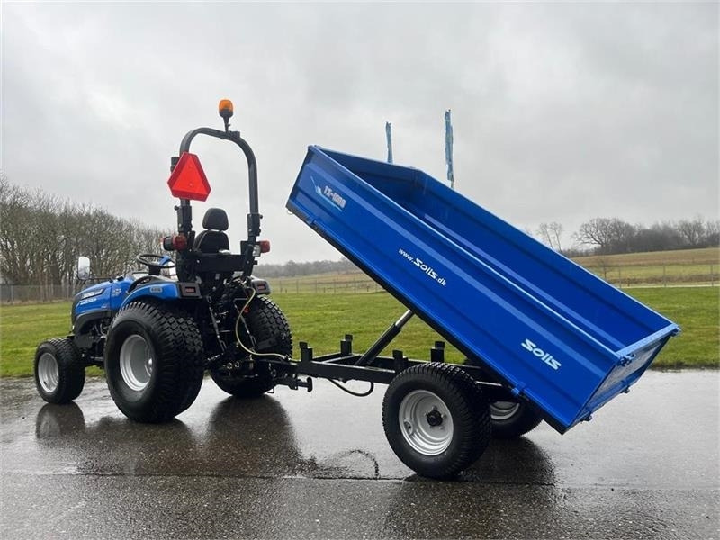 Solis 1,5 tons tipvogn - Mini traktor: slika 1 Solis 1,5 tons tipvogn - Mini traktor: slika 1