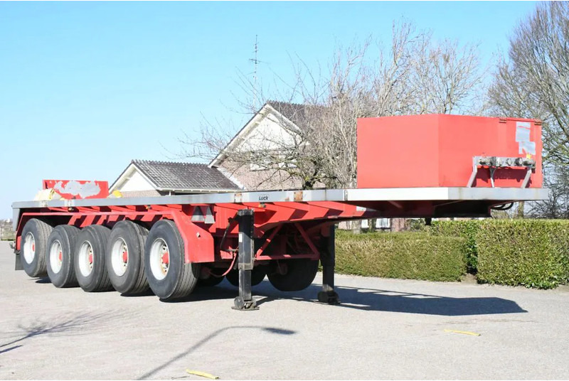 LUECK SPR75/5 5 achse BALLAST TRAILER 3x STEERAXLE!! - Polprikolica s kesonom: slika 1 LUECK SPR75/5 5 achse BALLAST TRAILER 3x STEERAXLE!! - Polprikolica s kesonom: slika 1