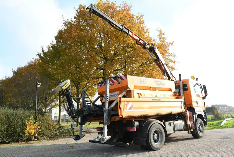 Tovornjak prekucnik, Tovornjak z dvigalom MAN TGS 18.320 4x4!! KRAN/!!!WINTERDIENST/DREISEITENKIPPER!!KOMMUNAL/KLIMA!!: slika 8