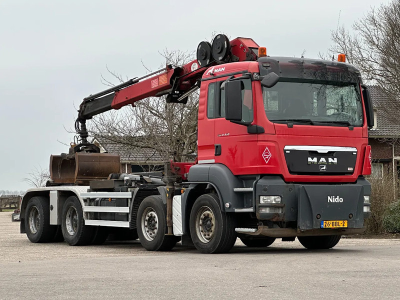 MAN TGS 41.400 8X4 WIDESPREAD!!HMF 22TM KRAAN/HAAK!!TOP!! - Kotalni prekucni tovornjak, Tovornjak z dvigalom: slika 2 MAN TGS 41.400 8X4 WIDESPREAD!!HMF 22TM KRAAN/HAAK!!TOP!! - Kotalni prekucni tovornjak, Tovornjak z dvigalom: slika 2