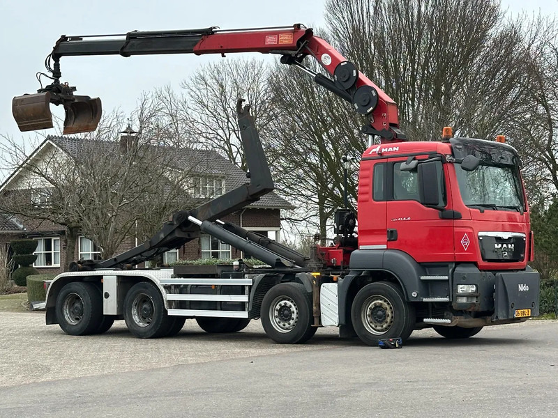 MAN TGS 41.400 8X4 WIDESPREAD!!HMF 22TM KRAAN/HAAK!!TOP!! - Kotalni prekucni tovornjak, Tovornjak z dvigalom: slika 3 MAN TGS 41.400 8X4 WIDESPREAD!!HMF 22TM KRAAN/HAAK!!TOP!! - Kotalni prekucni tovornjak, Tovornjak z dvigalom: slika 3