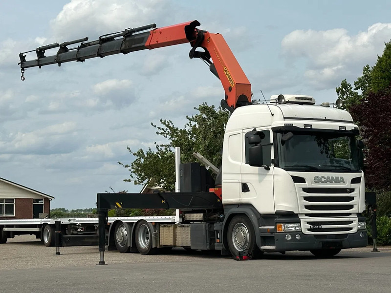 Scania G410 !KRAAN/CRANE/GRUE/ PALFINGER 53TM!! RADIO REMOTE!! EURO 6!!TOP! - Tovornjak z dvigalom: slika 1 Scania G410 !KRAAN/CRANE/GRUE/ PALFINGER 53TM!! RADIO REMOTE!! EURO 6!!TOP! - Tovornjak z dvigalom: slika 1